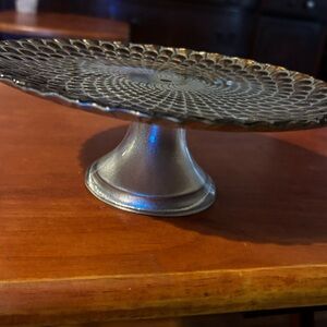 Elegant Silver Cake Stand